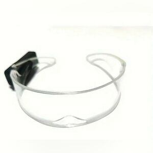 Rave Glasses led glow in dark glasses Colorful light bars clear vision
